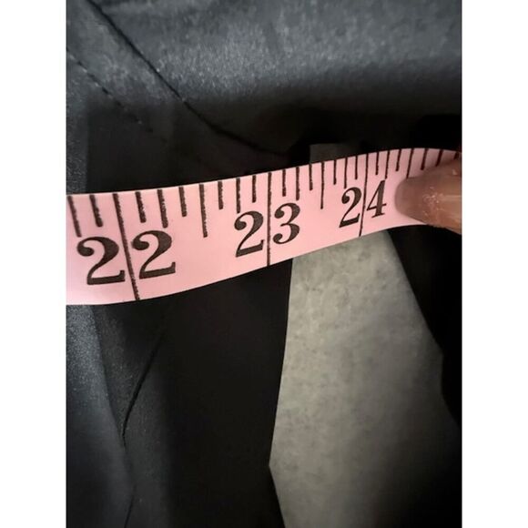 Geoffrey Beene All Weather Trench Coat Jacket Men’s M Black Button Front NWT - Picture 7 of 8